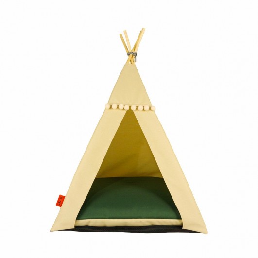 Teepee namelis-palapinė – Bottle Green Halka life nameliai 